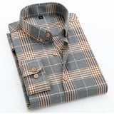 Men's Plaid Shirt Long Sleeved