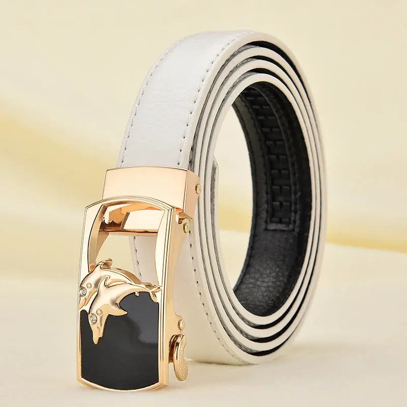 Women's Belt Fashion Automatic Buckle Pleasant Product Express Inc