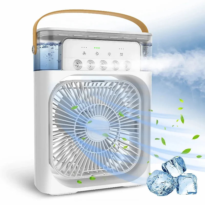 Portable 3 In 1 Fan AIr Conditioner Household