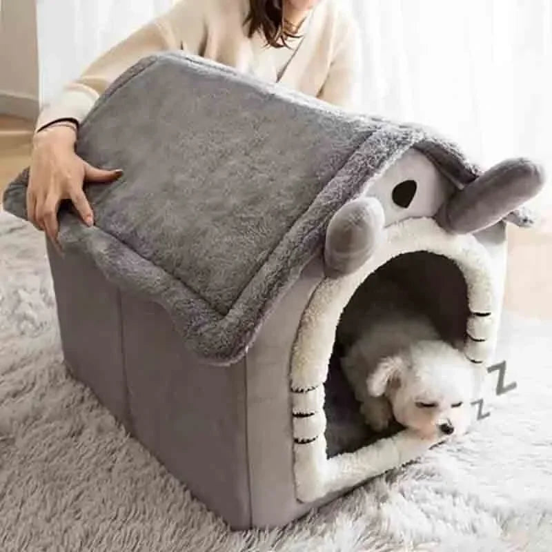 Warm Dog House Soft Pet Bed - Pleasant Product