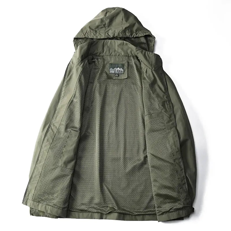 Sports Military Men Tactical Jacket Waterproof Outdoor Hooded Coat Pleasant Product Express Inc