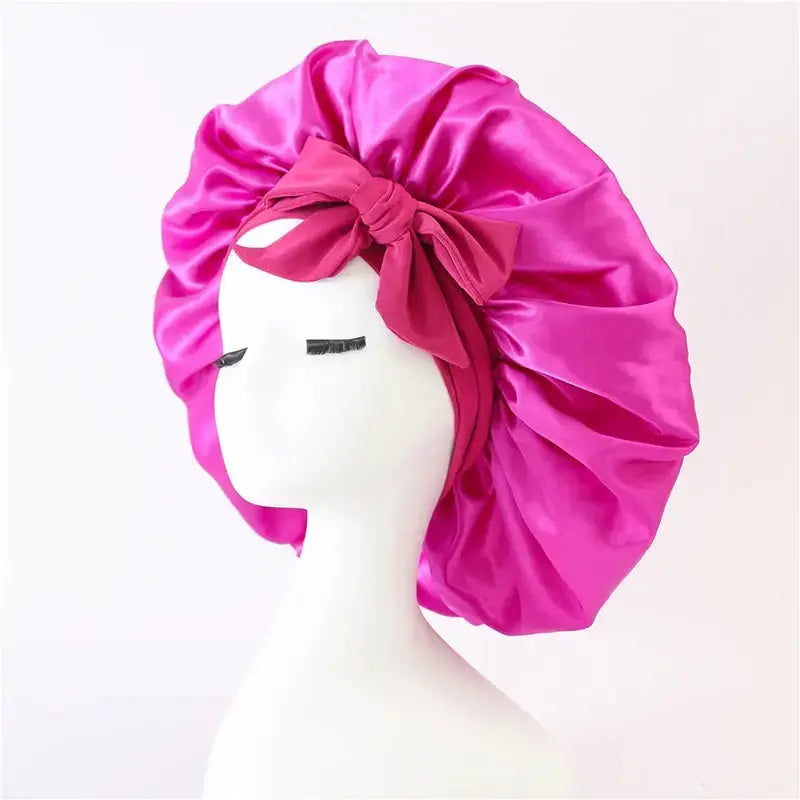 Bonnets Silk Satin Hat Hair Night Pleasant Product Express Inc