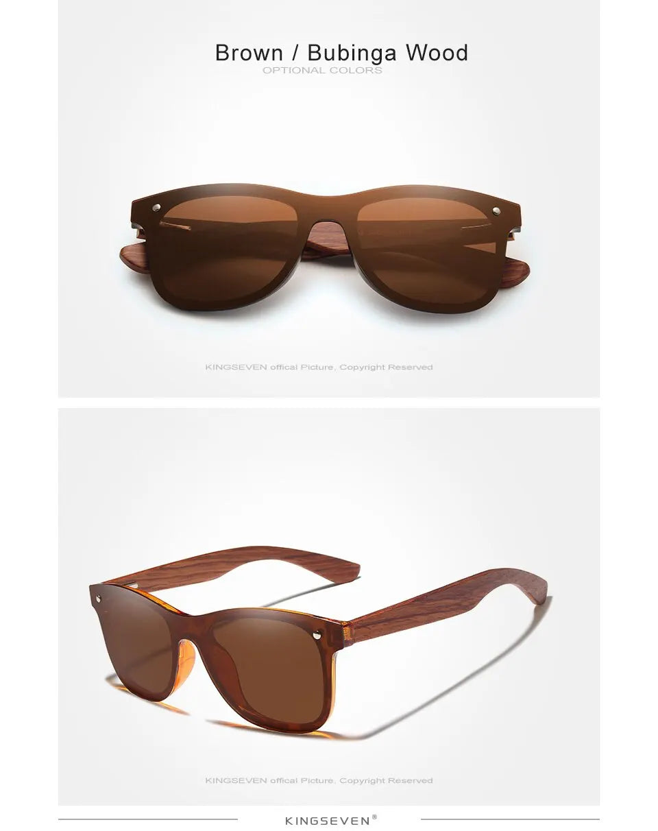 Natural Wooden Sunglasses Men Vintage - Pleasant Product