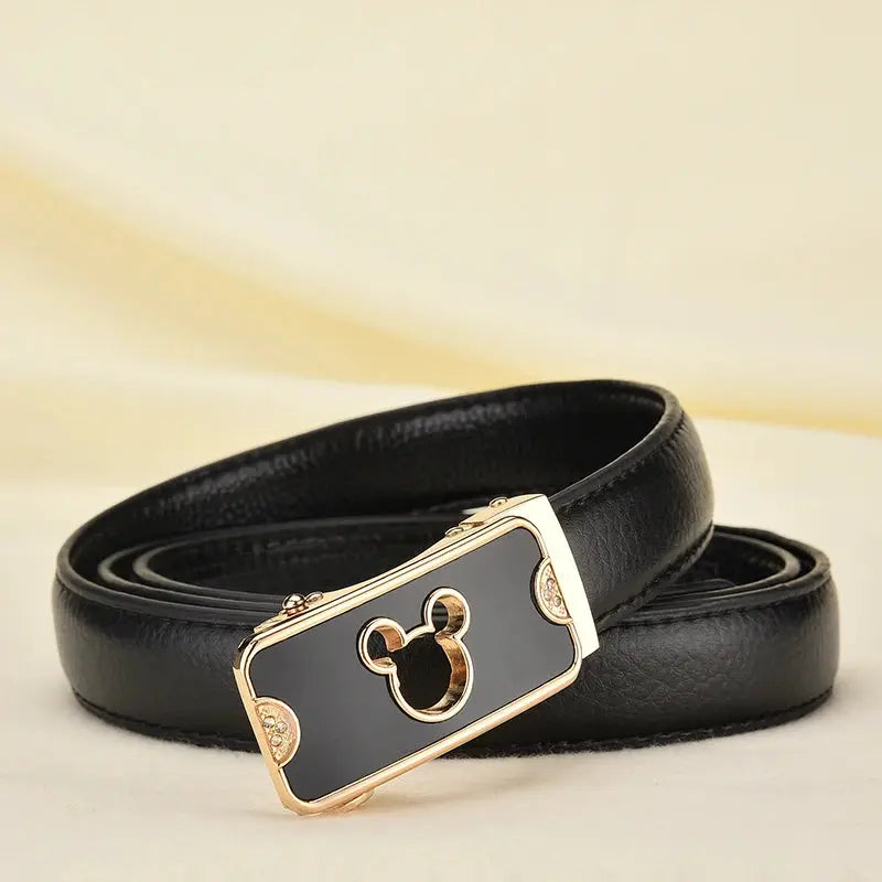 Women's Belt Fashion Automatic Buckle Pleasant Product Express Inc
