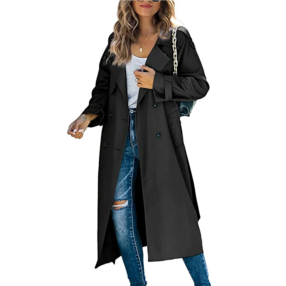 Women's Coat Long Pocket - Pleasant Product