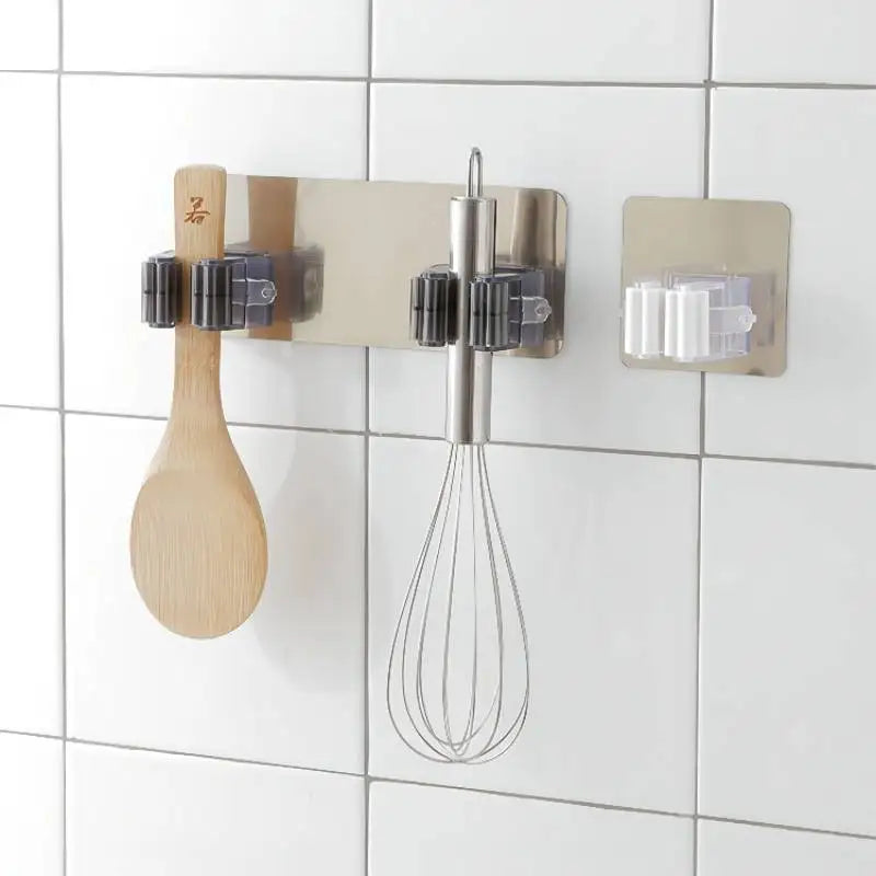 Kitchen /Bathroom Storage Adhesive Multi-Purpose Hook Rack