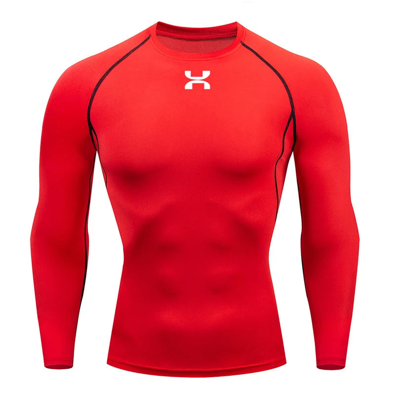 Quick Dry Men's Compression Shirt Long Sleeve - Pleasant Product