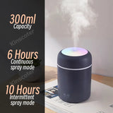 300ml H2O Air Humidifier Portable - Pleasant Product