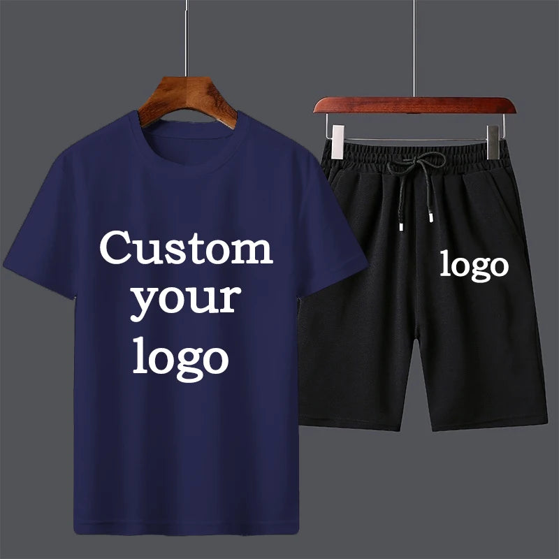 Custom logo 2 Piece Set For Men Tracksuit - Pleasant Product