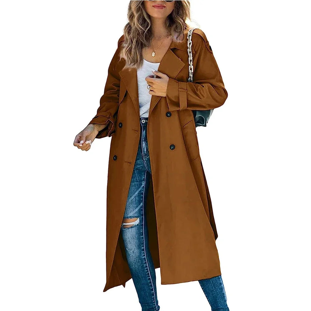 Women's Coat Long Pocket - Pleasant Product