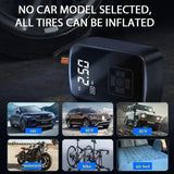 Car Compressor Air Pump Electric Tire Inflator Pleasant Product Express Inc