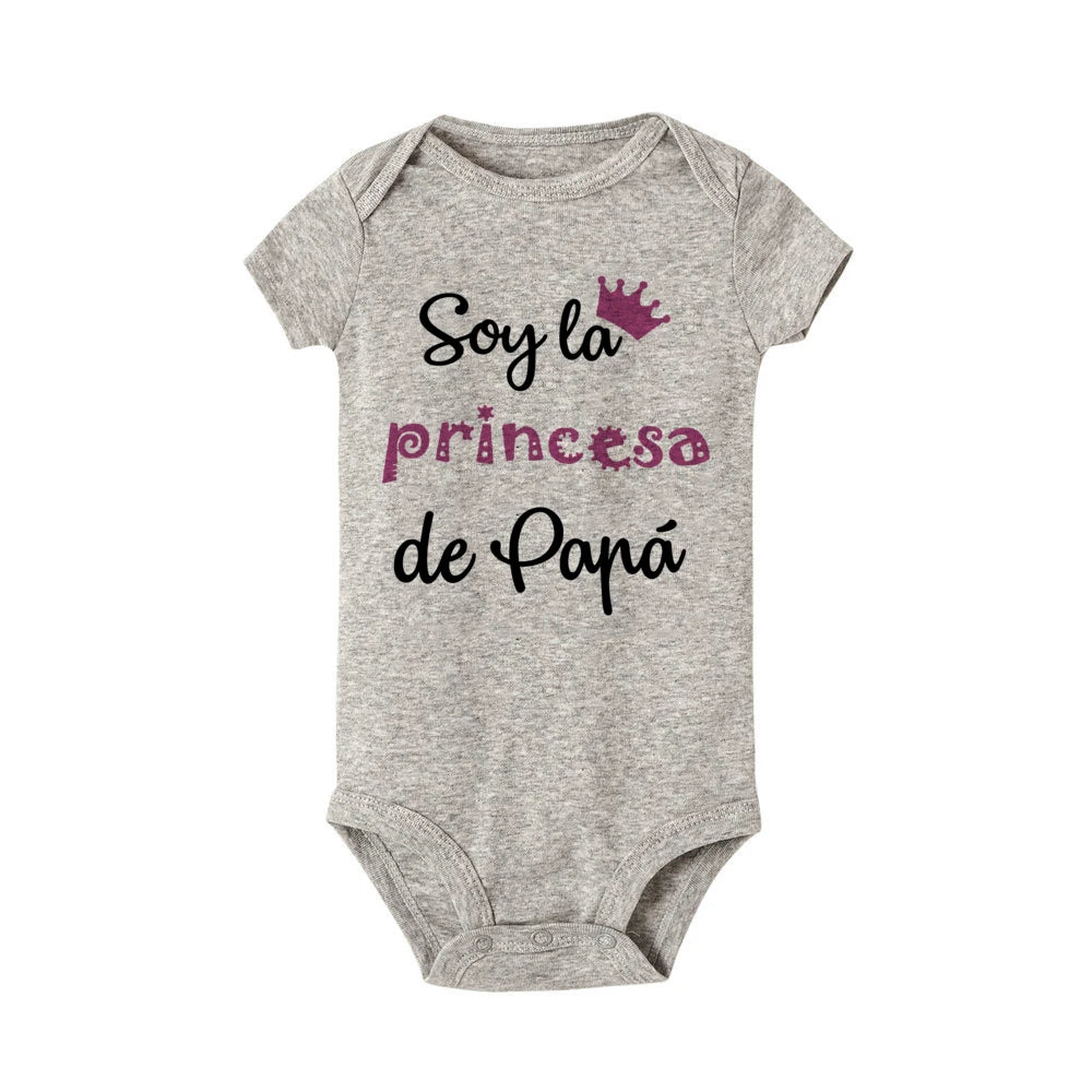 I Am My Father's Princess Baby Bodysuit