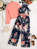 Girls' fashion outdoor leisure 2-pieces Suit Pleasant Product Express Inc