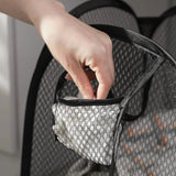 Folding Dirty Laundry Sorting Basket Washing Frame Pleasant Product Express Inc