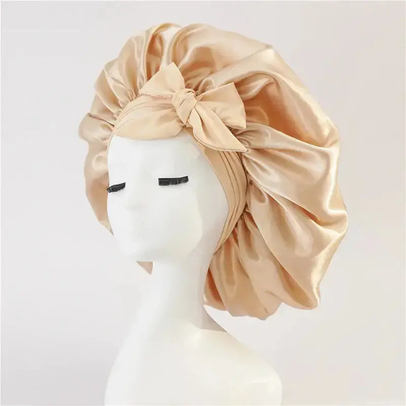 Bonnets Silk Satin Hat Hair Night Pleasant Product Express Inc