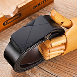 Men's high-quality genuine leather belt - Pleasant Product