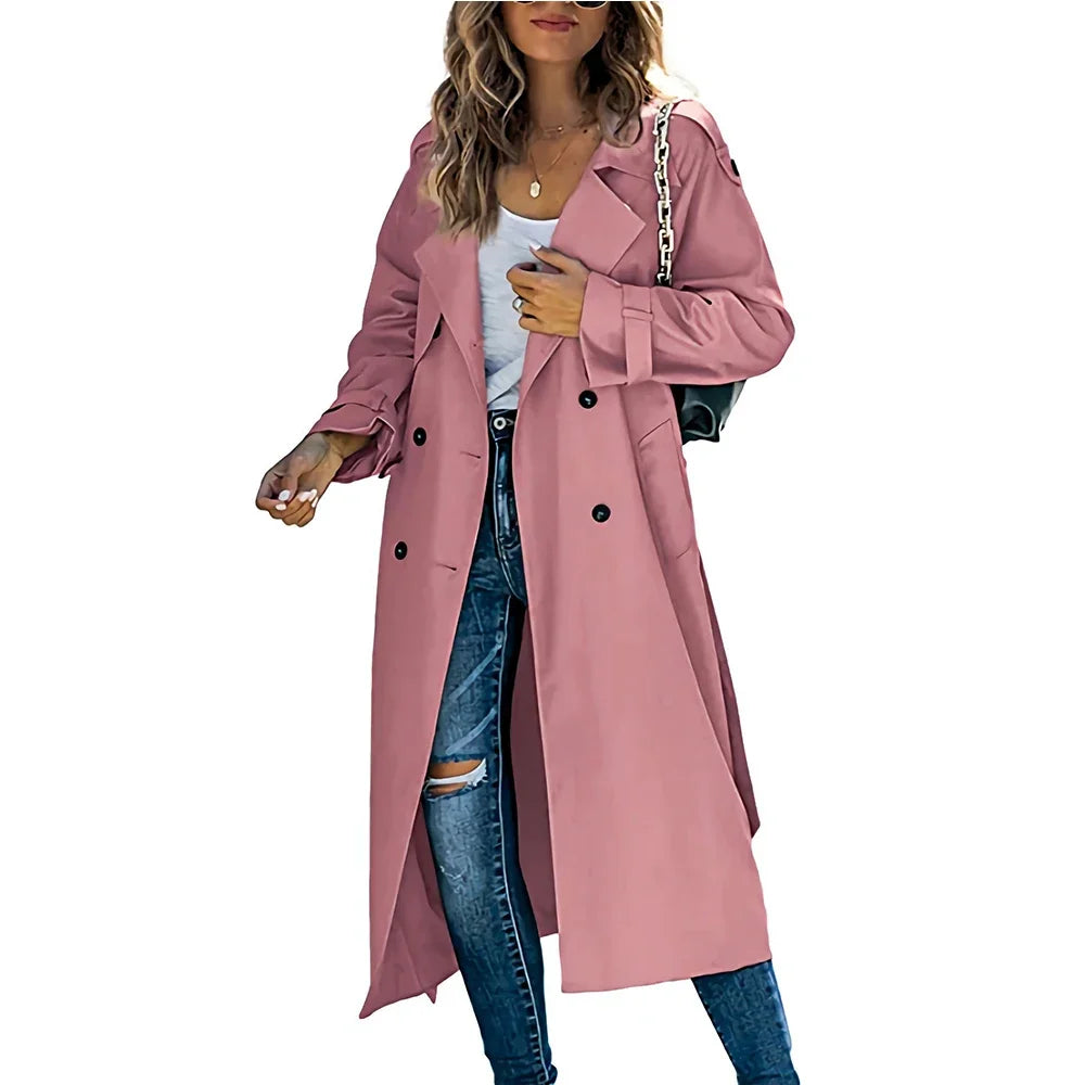 Women's Coat Long Pocket - Pleasant Product