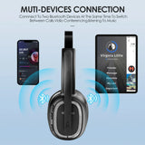 Call Center Headset with Mic Noise Cancelling Headphones