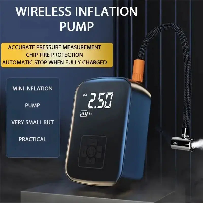Car Compressor Air Pump Electric Tire Inflator Pleasant Product Express Inc