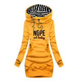 Pullover Dress Long Sleeve Hooded - Pleasant Product