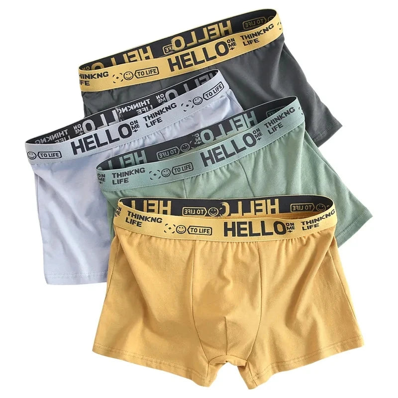 10Pcs/Men's Underwear Soft Men's Shorts - Pleasant Product