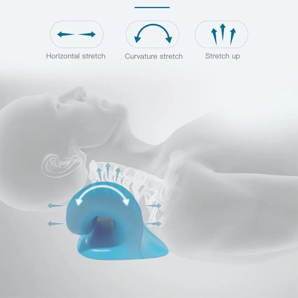 Neck and Shoulder Relaxer Corrector  Massager Cloud Pillow