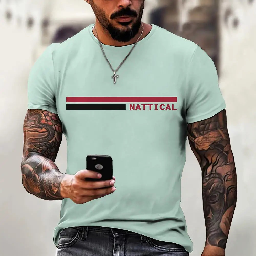 Men's T-Shirts Spring Clothing - Pleasant Product