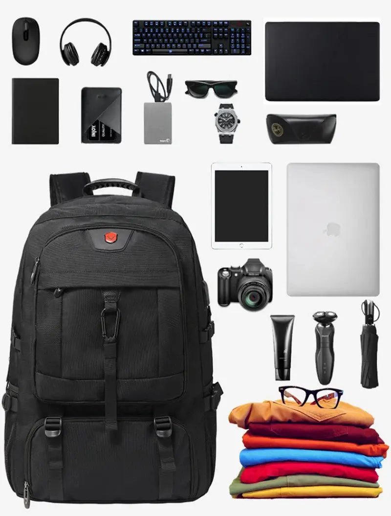 Large Travel Backpack Separate Shoe Compartment Business Bag Pleasant Product Express Inc