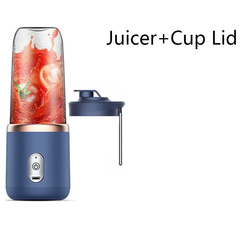 1pc Blue/Pink Portable Small Electric Juicer - Pleasant Product