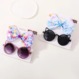 2Pcs/Pack Baby Girls Seaside Vacation Hair Accessories