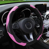 Leather Car Steering Wheel Cover For Renault - Pleasant Product