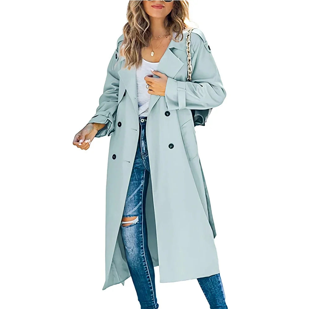 Women's Coat Long Pocket - Pleasant Product