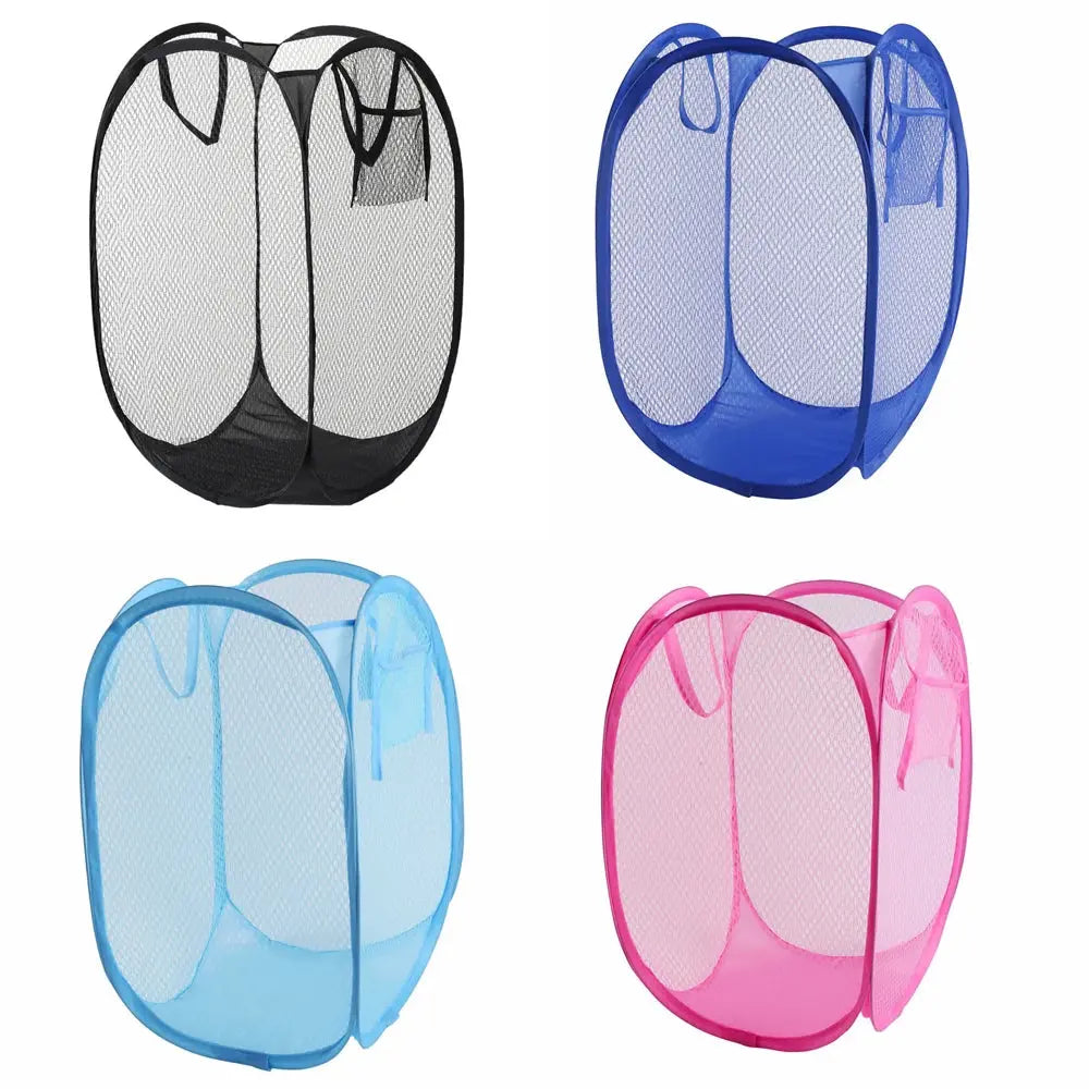 Folding Dirty Laundry Sorting Basket Washing Frame Pleasant Product Express Inc