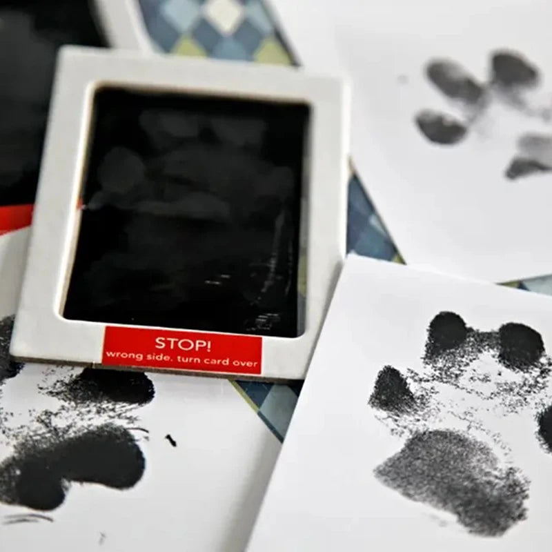 Cat Dog Paw Print Ink Kit Pad Safe Non-toxic