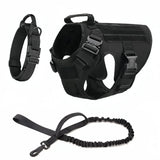 Dog Collar Leash and Harness Set Tactical - Pleasant Product