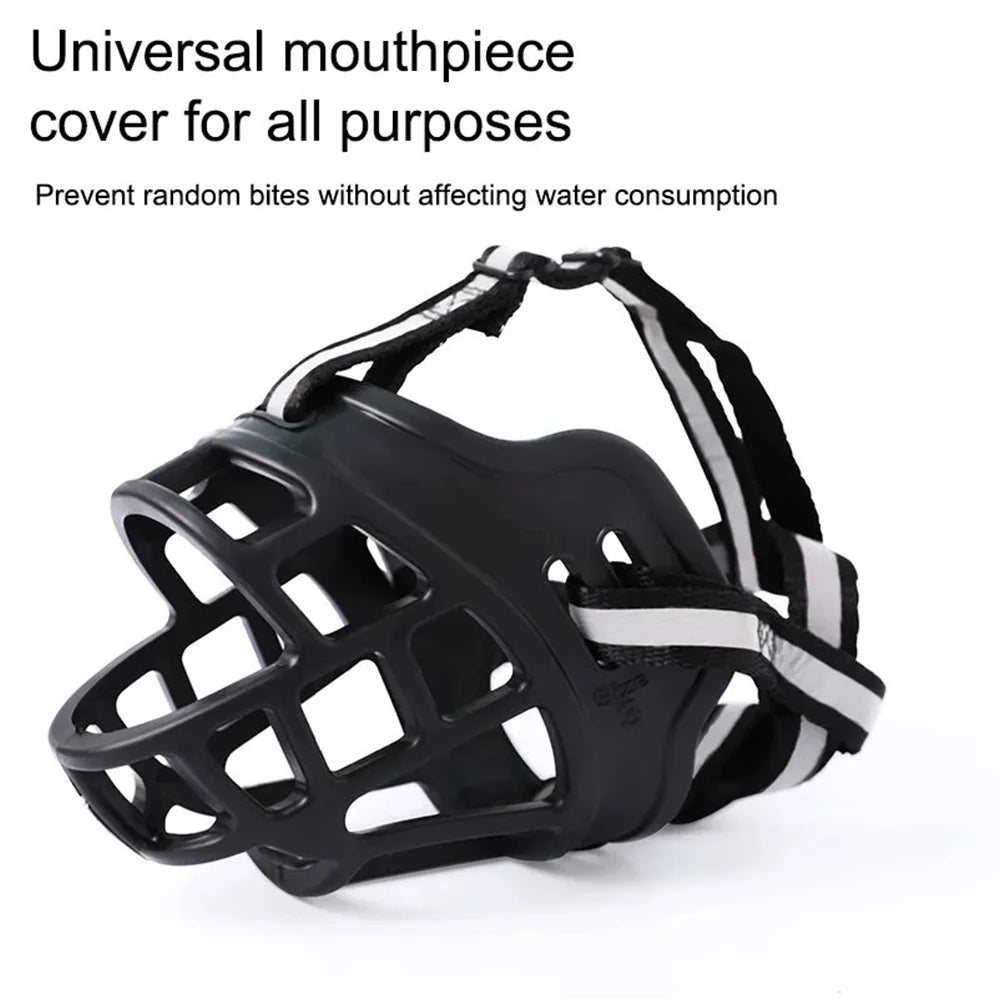 1PC Dog Comfy Breathable Basket  Muzzle Guard