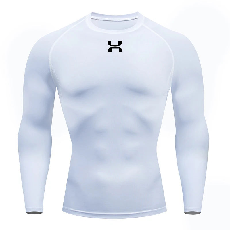 Quick Dry Men's Compression Shirt Long Sleeve - Pleasant Product