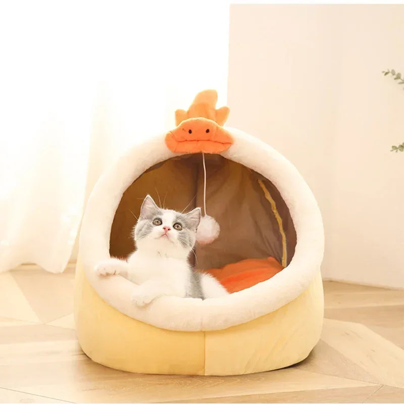 Cat Pad Bed Sweet Soft Warm Pet Basket - Pleasant Product