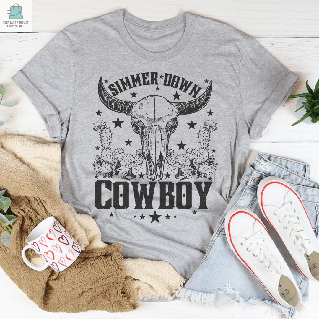 Simmer Down Cowboy T-Shirt-2