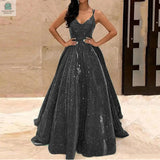 Sling Slim Dress Evening Dress Long Silk Dress for WomenPleasant Product