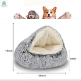 Soft Plush Pet Bed with CoverPleasant Product