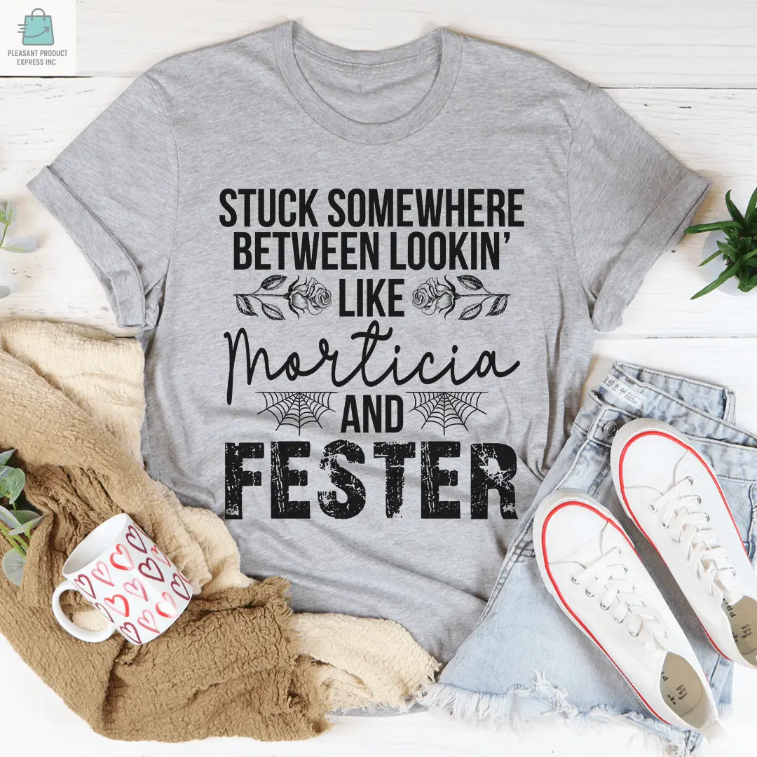 Stuck Between Looking Like Tee-1