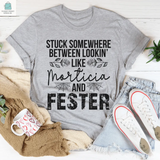 Stuck Between Looking Like Tee-1