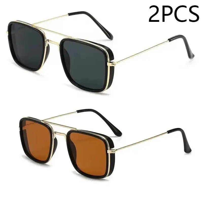 Sunglasses, European and American Metal Small Square Frame 1pc, 2pcs, 3pcsPleasant Product