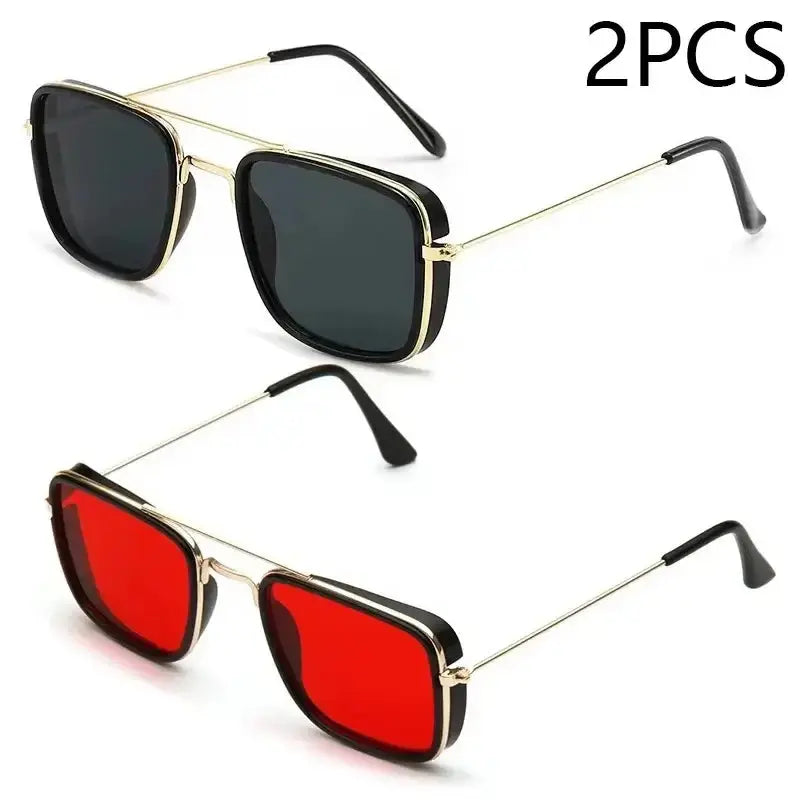 Sunglasses, European and American Metal Small Square Frame 1pc, 2pcs, 3pcsPleasant Product