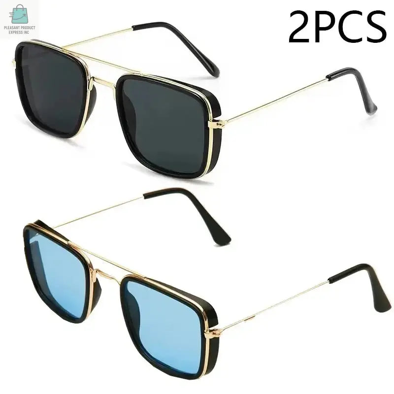 Sunglasses, European and American Metal Small Square Frame 1pc, 2pcs, 3pcsPleasant Product