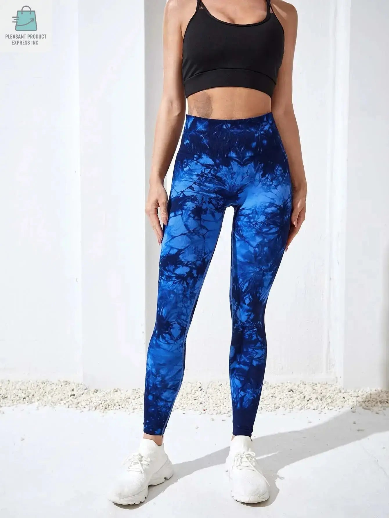 Tie Dye Yoga Pants Sport Leggings Women Seamless High WaistPleasant Product