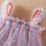 Toddler Baby Girl Dress RainbowPleasant Product