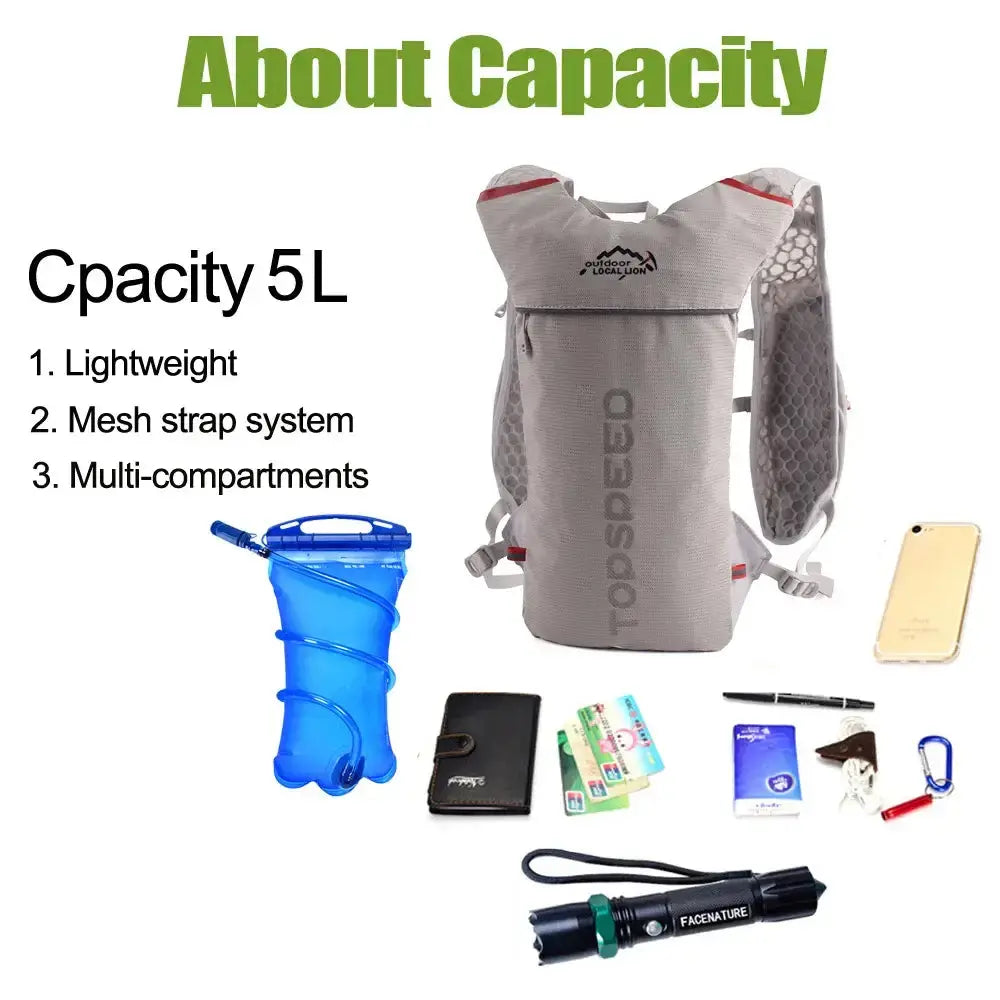 Ultra Lightweight Running Backpack 5LPleasant Product