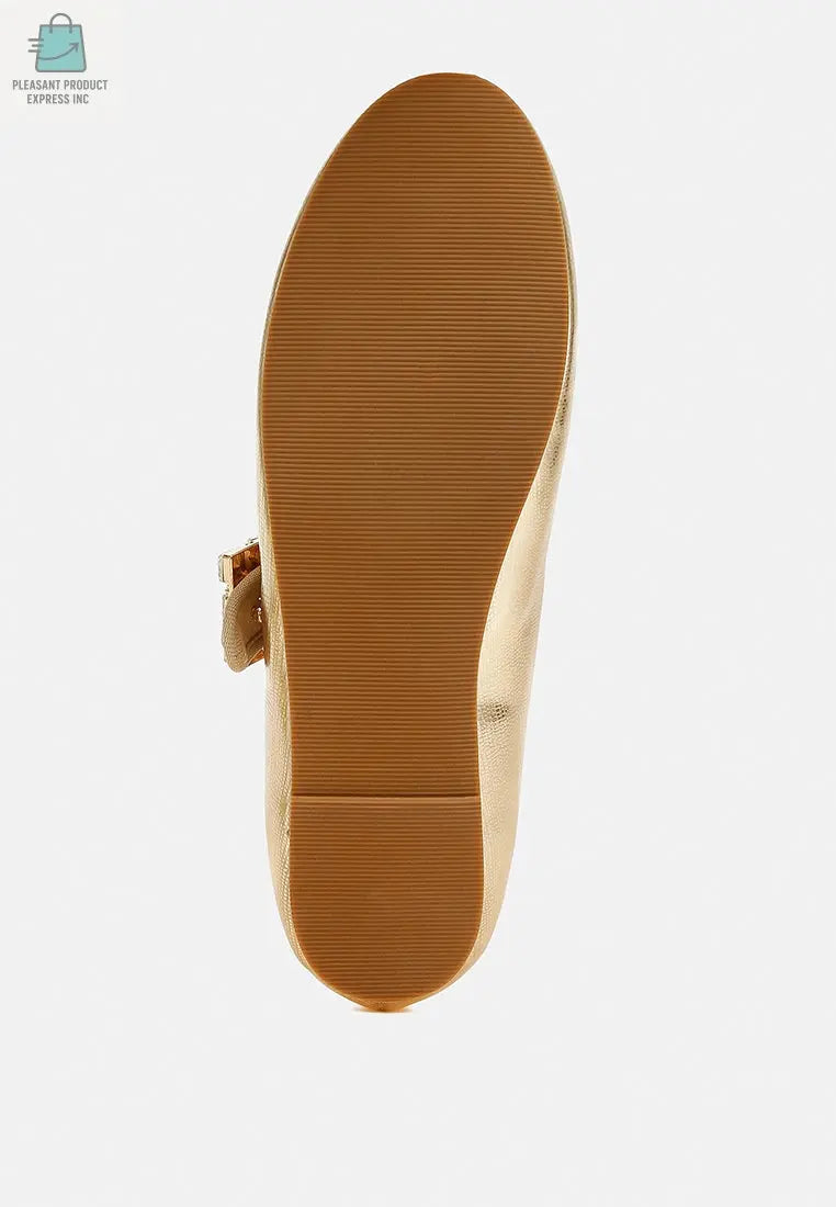 Upstage Brooch Mary Jane Ballerinas-4